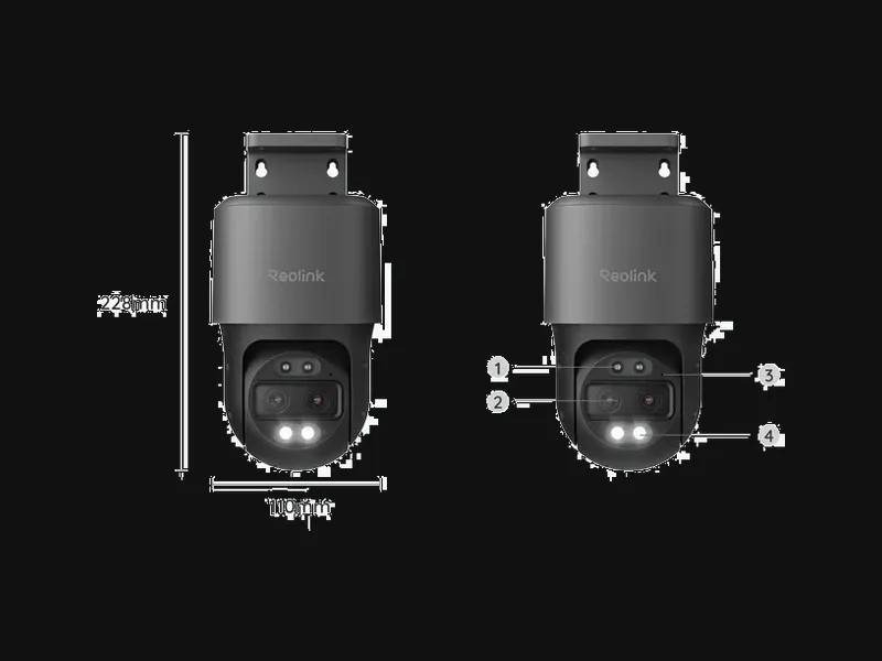 Reolink TrackMix PoE camera